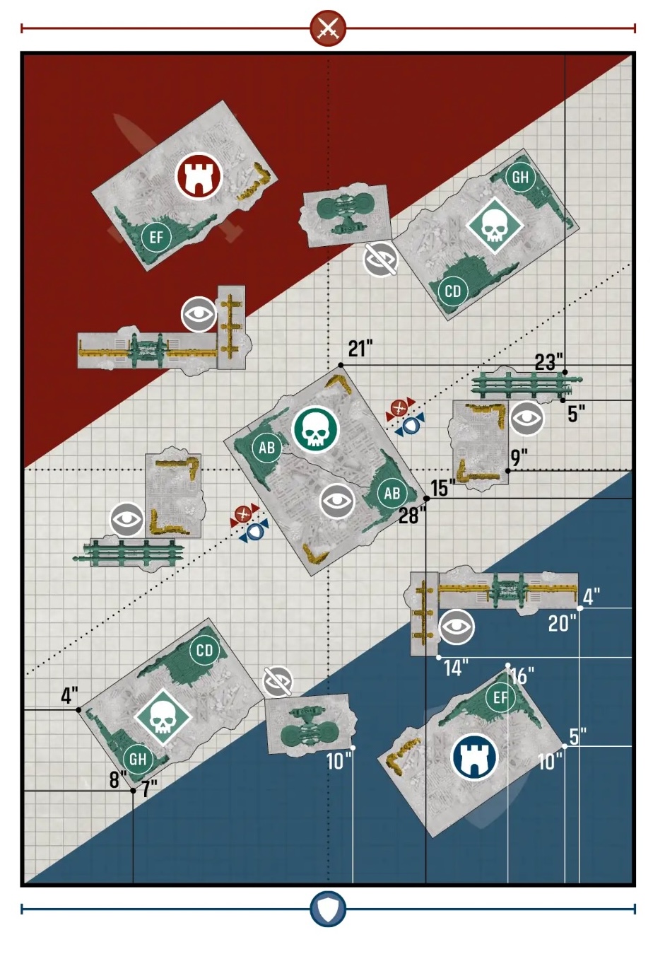 Crucible of Battle terrain layout
